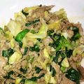 club115's cooksnap of when they made ニラぶたキャベツ.