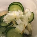 クックQ1VE8W☆'s cooksnap of when they made きゅうり・キャベツとワカメの酢の物♪ゆず.