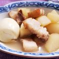 K's cooksnap of when they made 母の味！豚バラ大根.