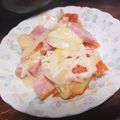 えいとびー's cooksnap of when they made トマトとじゃがいもと玉ねぎのバター煮込み.