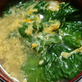 ヨシヨッシー's cooksnap of when they made レタスと玉子のかき玉汁風スープ.