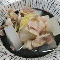 ＊sunlight＊'s cooksnap of when they made 豚バラ肉と大根の煮物.