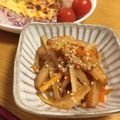 tsunamon's cooksnap of when they made ＊大根の皮キンピラ＊.