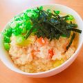 ☆３匹の子ぶた☆'s cooksnap of when they made お変わり☆のりたま雑炊.