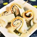 ＊sunlight＊'s cooksnap of when they made ちくわのチーズ磯辺巻き☆.