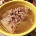 おーけぃ☆'s cooksnap of when they made 中華や和食に☆蕪と豚挽肉のスープ.