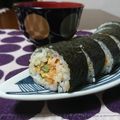 ダイナマイト漆黒's cooksnap of when they made 納豆キムチときゅうりの太巻き.