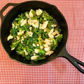 あいちー☻'s cooksnap of when they made 10分あれば！ささみと菜花のマヨ炒め.