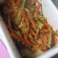ほのけんmama's cooksnap of when they made 我が家の常備菜☆舞茸とニンジンの金平.