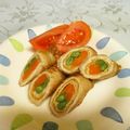 龍青空ママ's cooksnap of when they made 味付け不要！野菜の肉巻き.