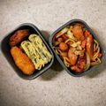 linhua's cooksnap of when they made ランチ☆焼肉のタレで甘辛焼きそば.