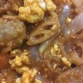 kona8's cooksnap of when they made 肉団子と卵のチリソース.