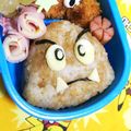みなおっち's cooksnap of when they made スーパーマリオ＊クリボー弁当.