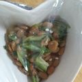 クックOYTSP1☆'s cooksnap of when they made キュウリとオクラと納豆のネバネバ和え.