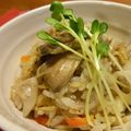 yu-ka-mama's cooksnap of when they made ✿土鍋de美味しいきのこご飯✿.