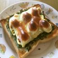 いお。's cooksnap of when they made パセリ大量消費 パセリトースト.
