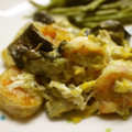 maruru-nn's cooksnap of when they made なすと海老と卵いためのチーズ焼き.
