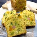 フジぽん's cooksnap of when they made ＨＭ☆かぼちゃとブロッコリーのケークサレ.