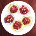 ぴよまる's cooksnap of when they made 友チョコに♪カラフルおいしいパフチョコ.