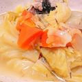 parume's cooksnap of when they made ホットクックで作るさば缶ポトフ.
