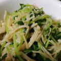 さきちママなり☆'s cooksnap of when they made 豆苗のガーリック炒め【作り置き】.