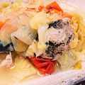parume's cooksnap of when they made ホットクックで作るさば缶ポトフ.