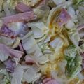 yuriレシピ's cooksnap of when they made シンプルにおいしい♡白菜とハムの卵炒め.