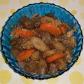 紅茶とチーズケーキ's cooksnap of when they made 簡単副菜！金時人参と牛蒡のきんぴら風煮物.