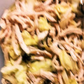 ｌｅａｆ☆'s cooksnap of when they made ささみとキャベツの塩昆布和え.