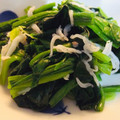 ボーイズ's cooksnap of when they made ✿ほうれん草としらすのエスニックナムル✿.