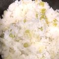 こめこハム's cooksnap of when they made グリンピースごはん【柏市学校給食】.
