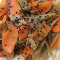 なななななあ's cooksnap of when they made 簡単副菜！金時人参と牛蒡のきんぴら風煮物.