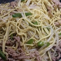 kisr1010's cooksnap of when they made 簡単塩ダレで塩焼きそば.