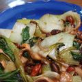 あきとわび's cooksnap of when they made ナッツとクルミで青梗菜のオイスター炒め.