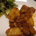 ｋｒｋｒ２８２９'s cooksnap of when they made 豚バラとじゃが芋のケチャップ炒め♪.