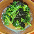 クックVOY1Q3☆'s cooksnap of when they made ほうれん草の海苔からし和え(๑´∀｀๑).