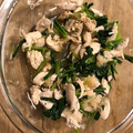 ゆめみん's cooksnap of when they made 水菜とささみの大根ポン酢和え.