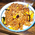 K96's cooksnap of when they made 簡単 牛ひき肉と茄子のケチャップ炒め.