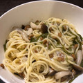 けんしんパパ's cooksnap of when they made 簡単混ぜるだけ！長芋と納豆の和風パスタ.