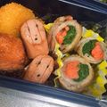 クックFFCNRR☆'s cooksnap of when they made お弁当に☆カオナシのウインナー.
