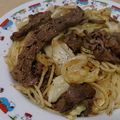 Ocean_ray's cooksnap of when they made 牛肉とキャベツの和風パスタ.