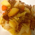 石崎ほし's cooksnap of when they made 白菜＆ジャガ芋大量消費❣無水白菜肉じゃが.