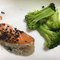 バニラキッズ's cooksnap of when they made お弁当＊トースターで鮭のしっとり胡麻焼き.