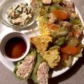 ame-ikuru's cooksnap of when they made レタスで生春巻き.