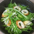 ＊coron＊'s cooksnap of when they made ちくわと水菜の梅肉和え.