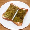 ポニーリボン's cooksnap of when they made 食パンで♪一口おせんべい.