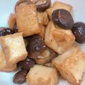 りっぺこ's cooksnap of when they made ♪お弁当に♡厚揚げと椎茸のバター醤油焼♪.