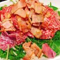coco_'s cooksnap of when they made 紅芯大根のサラダ、ベーコンドレッシング.