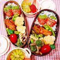 ume_ribbon's cooksnap of when they made いちごおにぎり♪かわいいおべんとう.