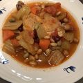 もぐわいっぺ's cooksnap of when they made 骨付き鶏とレンズ豆の白ワイン煮込み.